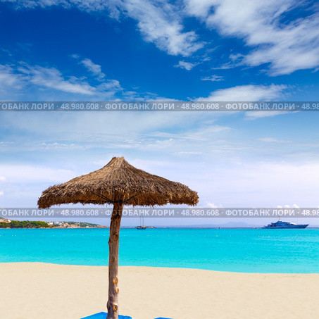 Majorca Platja Palmanova beach in Calvia Bol ses Teules Mallorca. Стоковое фото, агентство Ingram Publishing / Фотобанк Лори