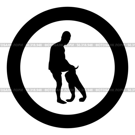Man dressing pant Clothes concept Put on his trousers silhouette in circle round black color vector illustration solid outline style simple image. Man dressing pant Clothes concept Put on his trousers silhouette in circle round black color vector illustration solid outline style image. Стоковая иллюстрация, агентство Ingram Publishing / Фотобанк Лори
