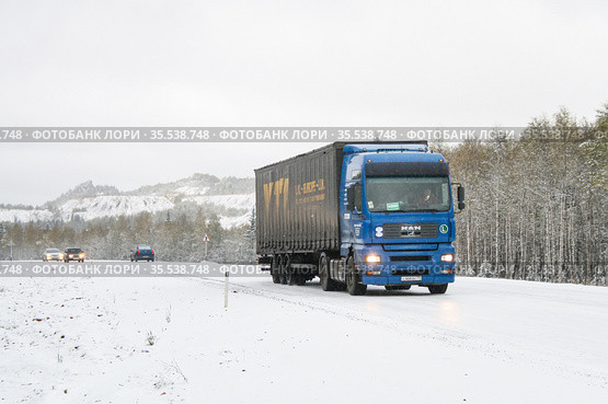 MAN TGA (2009 год). Редакционное фото, фотограф Art Konovalov / Фотобанк Лори