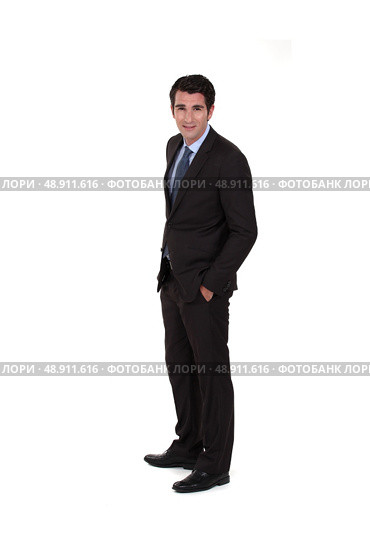Man with hands in pockets. Стоковое фото, агентство Ingram Publishing / Фотобанк Лори