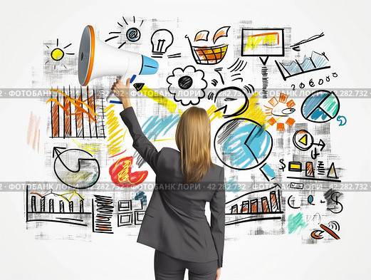 Marketing abstract concept. Стоковое AI-изображение, AI-художник Кирилл Черезов / Фотобанк Лори