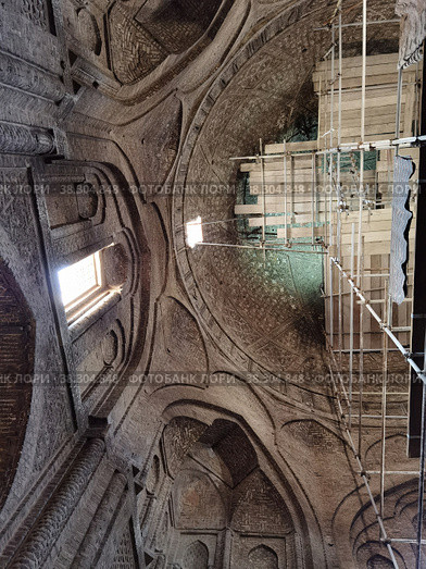 Мечеть Джами (Эсфахан, Иран) (2022 год). Редакционное фото, фотограф Максим Гулячик / Фотобанк Лори