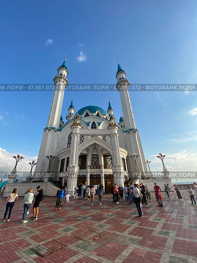 Мечеть «Кул-Шариф». Казань. Республика Татарстан (2021 год). Редакционное фото, фотограф Жанна  Киймазаслан / Фотобанк Лори