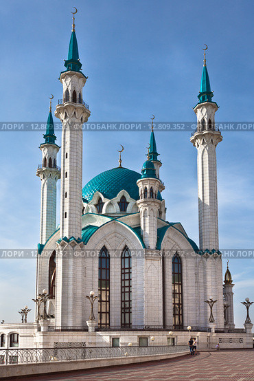 Мечеть Кул Шариф в Казанском Кремле (2015 год). Стоковое фото, фотограф Victoria Demidova / Фотобанк Лори