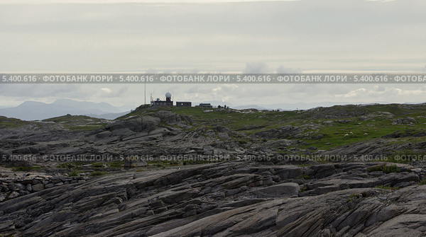 Метеостанция в горах, Норвегия (2013 год). Стоковое фото, фотограф Михалева Юлия / Фотобанк Лори