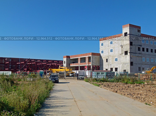 Метродепо Солнцево (стройка) (2015 год). Редакционное фото, фотограф ДЕНЩИКОВ Александр Витальевич / Фотобанк Лори