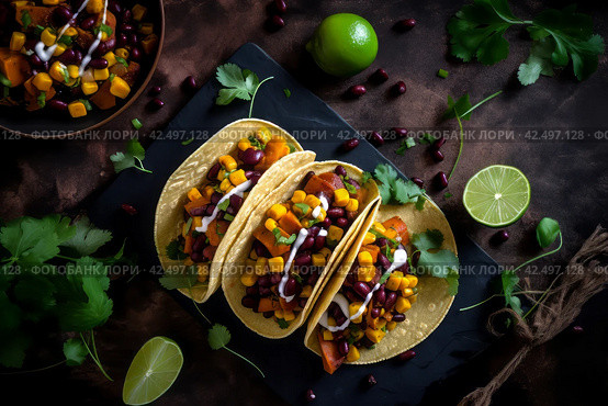Michelin pumpkin corn indian. Generate Ai. Стоковое AI-изображение, AI-художник Иван Рябоконь / Фотобанк Лори