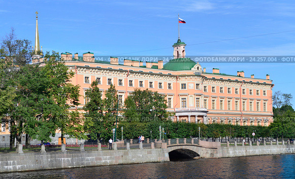 Михайловский (Инженерный) замок, Санкт-Петербург (2016 год). Редакционное фото, фотограф Геннадий Соловьев / Фотобанк Лори