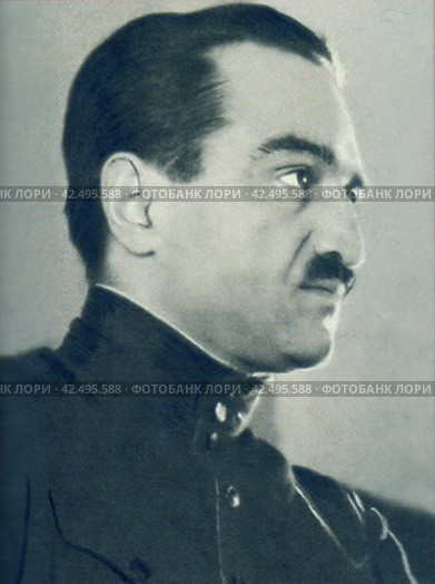 Микоян Анастас Иванович (1895-1978),  революционер, государственный и партийный деятель.Член Политбюро, нарком внешней торговли СССР.  Начал свою карьеру при жизни В.И. Ленина и ушёл в отставку лишь при Л.И. Брежневе. Середина 1930-х годов. Редакционное фото, фотограф Сергей Елизарьев / Фотобанк Лори