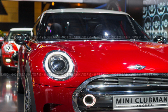 Mini ClubMan Concept. Международный автосалон в Москве (2014 год). Редакционное фото, фотограф Павел Лиховицкий / Фотобанк Лори