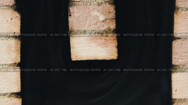 Miniature Brick Oven: How Smoke Flows and Fire Moves. Стоковое видео, видеограф Dzmitry Astapkovich / Фотобанк Лори