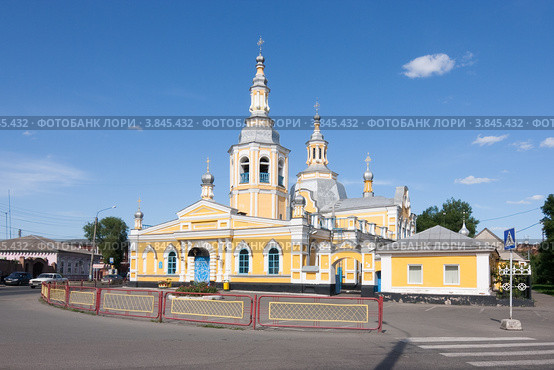 Минусинск. Спасский собор (2012 год). Стоковое фото, фотограф Шичкина Антонина / Фотобанк Лори