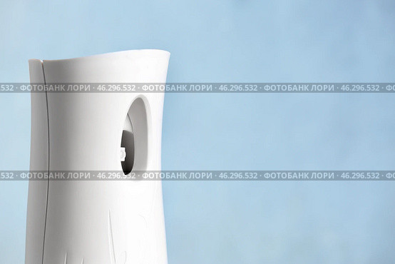 Modern air freshener on color background. Стоковое фото, фотограф Pixel_shot / Фотобанк Лори