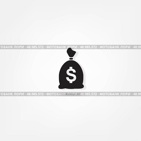 Moneybag icon. Стоковая иллюстрация, агентство Ingram Publishing / Фотобанк Лори