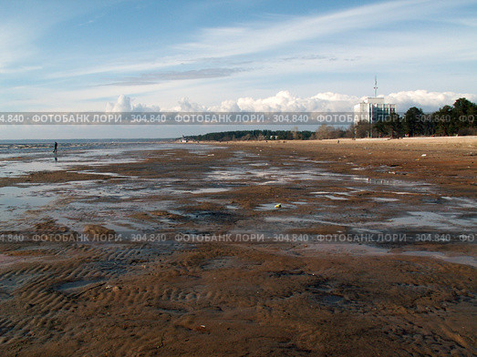 Море уходит. Стоковое фото, фотограф Тарановский Д. / Фотобанк Лори