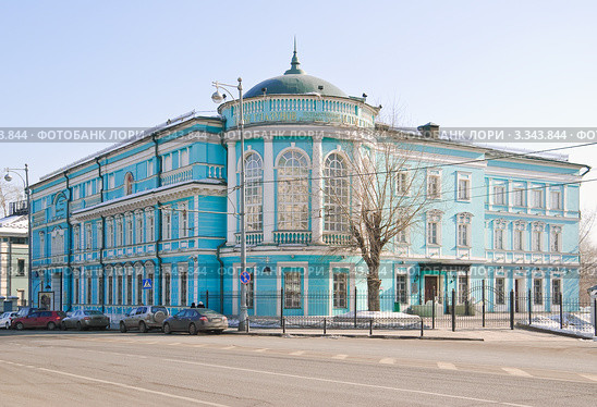 Московская Государственная Картинная галерея Народного художника СССР Ильи Глазунова на Волхонке (2012 год). Редакционное фото, фотограф Алёшина Оксана / Фотобанк Лори