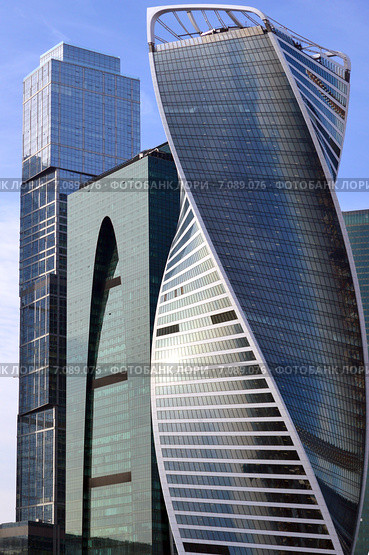 Московский международный деловой центр (ММДЦ) "Москва-Сити" (2015 год). Редакционное фото, фотограф lana1501 / Фотобанк Лори