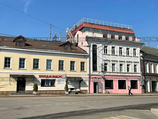 Москва, Добровольческая улица, дом 12, улица Александра Солженицына, дом 44- исторические здания конца 19 века. Стоковое фото, фотограф Овчинникова Ирина / Фотобанк Лори