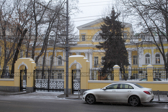 Москва, городская усадьба Бибиковых на Пречистенке (2015 год). Редакционное фото, фотограф Дмитрий Неумоин / Фотобанк Лори