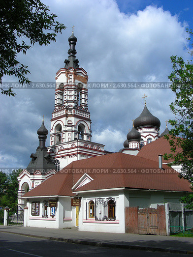 Москва. Храм Дмитрия Солунского на Благуше (2011 год). Редакционное фото, фотограф lana1501 / Фотобанк Лори