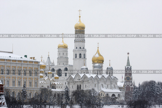Москва, Кремль (2009 год). Стоковое фото, фотограф Дмитрий Неумоин / Фотобанк Лори