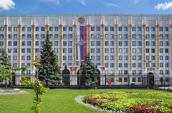 Москва. Министерство обороны Российской Федерации (2015 год). Стоковое фото, фотограф Елена Коромыслова / Фотобанк Лори