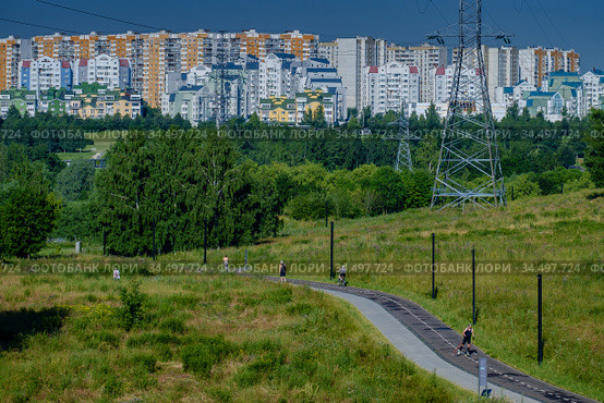 Москва, Митинский ландшафтный парк (2020 год). Стоковое фото, фотограф glokaya_kuzdra / Фотобанк Лори