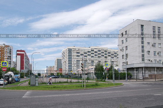 Москва. Раменский бульвар (2020 год). Редакционное фото, фотограф Илюхина Наталья / Фотобанк Лори