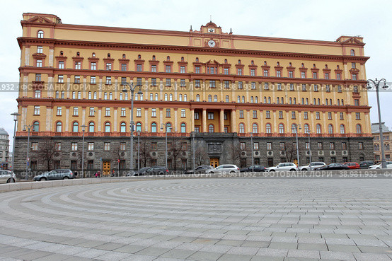Москва. Здание ОГПУ, НКВД, КГБ, ФСБ на Лубянской площади. (2019 год). Редакционное фото, фотограф Александр Тарасенков / Фотобанк Лори