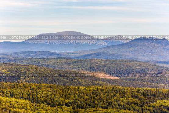 Mount Yamantau, the highest peak of the South Urals Bashkortostan Russia. Стоковое фото, фотограф Акиньшин Владимир / Фотобанк Лори