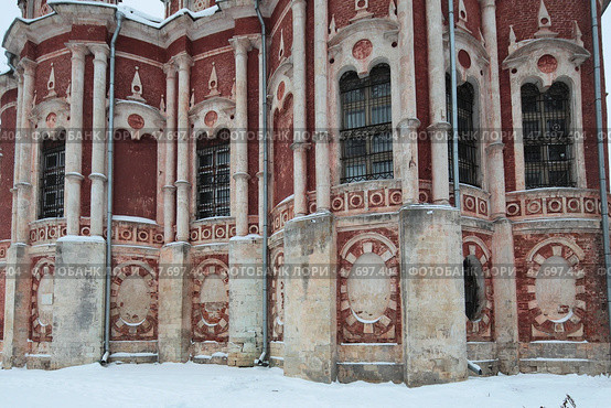 Можайск Ново-Никольский собор фрагмент (2019 год). Редакционное фото, фотограф Дмитрий Неумоин / Фотобанк Лори