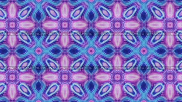 Multicolor kaleidoscope animation background. Стоковое видео, видеограф Михаил Коханчиков / Фотобанк Лори