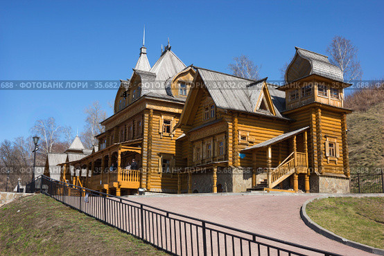 Музейный комплекс "Город мастеров". Городец, Нижегородская область (2021 год). Стоковое фото, фотограф Александр Романов / Фотобанк Лори