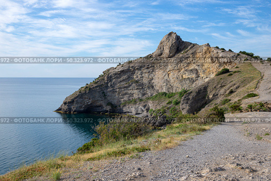 Мыс Капчик, Черное море. Крым (2024 год). Стоковое фото, фотограф Анна Карасева / Фотобанк Лори