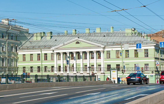 Набережная реки Фонтанки, 81. Санкт-Петербург. Россия (2015 год). Редакционное фото, фотограф E. O. / Фотобанк Лори