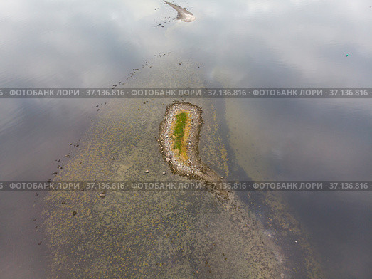 Небольшой остров в Белом море. Соловецкий архипелаг. Острова корги и луды (2020 год). Стоковое фото, фотограф Яковлев Сергей / Фотобанк Лори