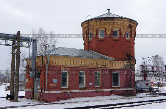 Нефтеналивной пункт (нефтекачка). Станция Тверь (2021 год). Редакционное фото, фотограф Алексей Иванов / Фотобанк Лори
