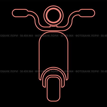 Neon moped Scooter Motorcycle Electric bike red color vector illustration image flat style light. Neon moped Scooter Motorcycle Electric bike red color vector illustration image flat style. Стоковая иллюстрация, агентство Ingram Publishing / Фотобанк Лори