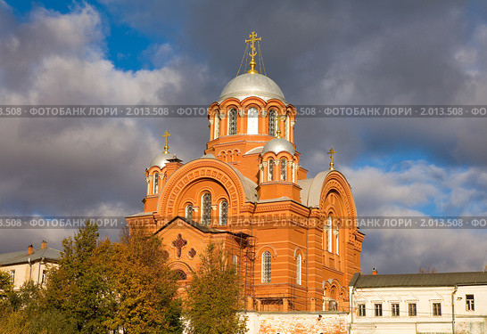 Никольский собор Хотьково-Покровского монастыря (2010 год). Стоковое фото, фотограф Наталья Волкова / Фотобанк Лори