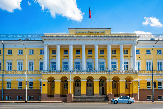 Нижегородский государственный педагогический университет имени Козьмы Минина (Нижний Новгород) (2024 год). Редакционное фото, фотограф Илья Старков / Фотобанк Лори