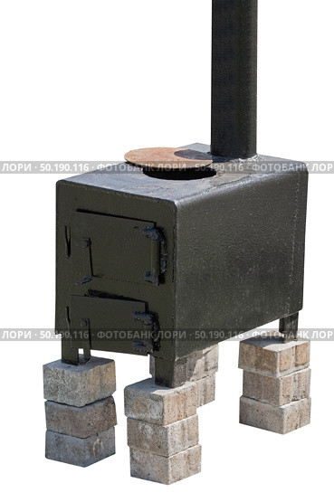 Новая походно-полевая кухня на белом фоне. Camping and field kitchen on a white background.. Стоковое фото, фотограф Татьяна Д / Фотобанк Лори