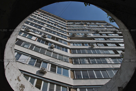 Новокузнецкая улица, дом 13с1 (фрагмент), Москва (2014 год). Редакционное фото, фотограф lana1501 / Фотобанк Лори