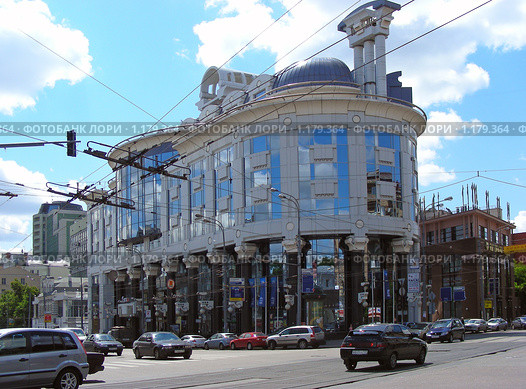 Новослободская улица, дом 41, Москва (2008 год). Редакционное фото, фотограф lana1501 / Фотобанк Лори