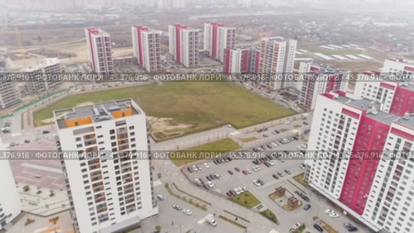 Новостройка. Стоковое видео, видеограф Владимир Абраменко / Фотобанк Лори