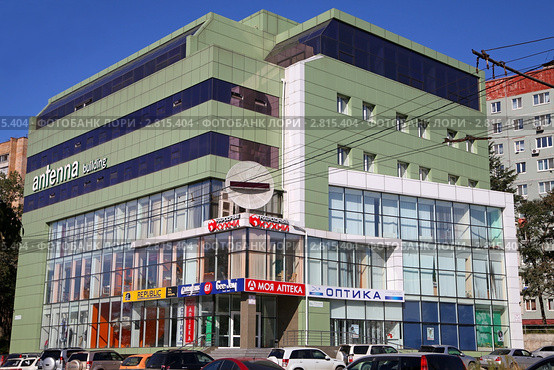 Новый торговый центр Antenna building (2011 год). Редакционное фото, фотограф Елена Семистенова / Фотобанк Лори