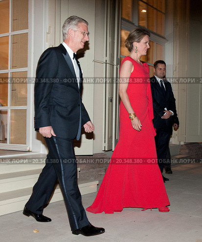 Official visit to Poland paid by His Majesty the King of the Belgians and Her Majesty the Queen of the Belgians. Reception hosted by His Majesty the King of the Belgians and Her Royal Majesty the Queen of Belgium. Редакционное фото, агентство BE&W Photo / Фотобанк Лори