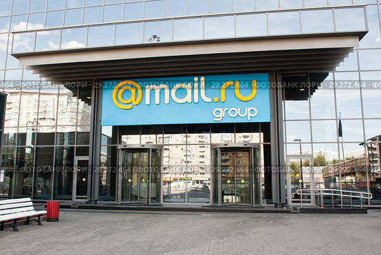 Офис компании Mail.Ru Group. Москва. Россия (2018 год). Редакционное фото, фотограф E. O. / Фотобанк Лори