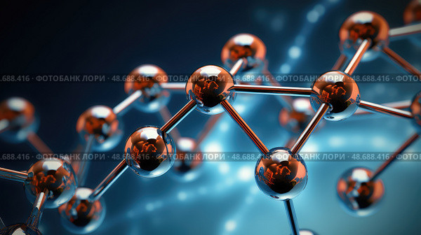 organic carbon atom ai generated. Стоковое AI-изображение, AI-художник Vectorwin / Фотобанк Лори