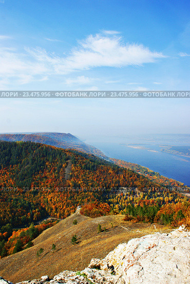 Осень. Самарская лука. (2014 год). Редакционное фото, фотограф Иноземцева Александра / Фотобанк Лори