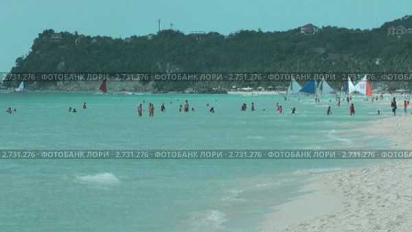 Остров Боракай, Филиппины (2011 год). Стоковое видео, видеограф Кирилл Трифонов / Фотобанк Лори
